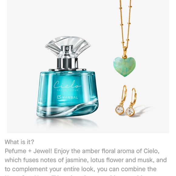 Cielo Eau de Parfum + Corazón Set By Yanbal - Picture 3 of 6